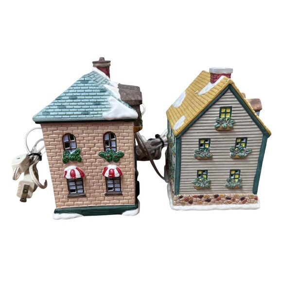 Grandeur Noel Illuminated House Clock Repair Shop 12 Accessory Piece Village - Picture 3 of 9